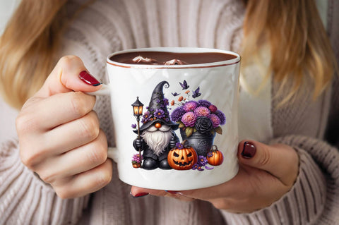 Flower Girl Gnomes Sublimation Clipart Bundle Sublimation SVGArt 