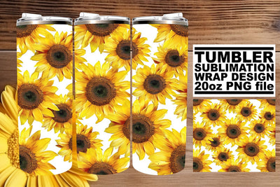 Flower Harmony Sublimation Tumbler Sleeve - 20oz Sublimation afrosvg 