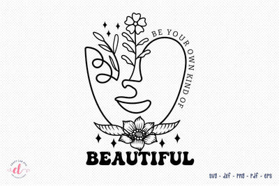 Flower Inspirational Quote SVG Design SVG CraftLabSVG 