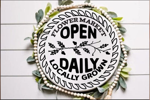 Flower market open daily locally grown SVG Angelina750 