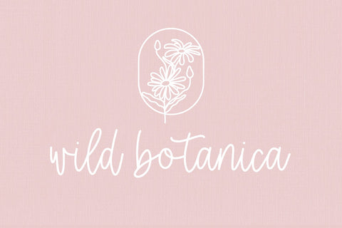Flower Market Script Font Beck McCormick 