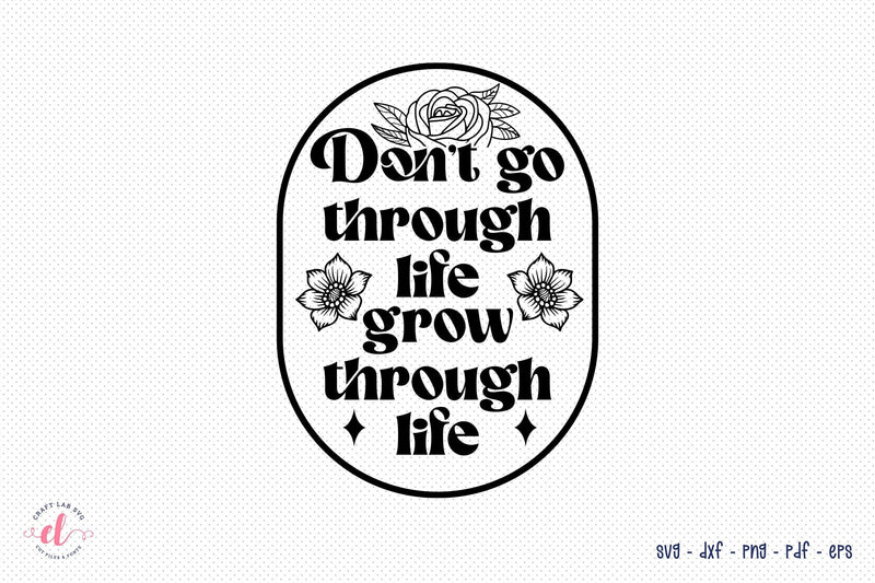 Flower Motivational Quote SVG SVG CraftLabSVG 