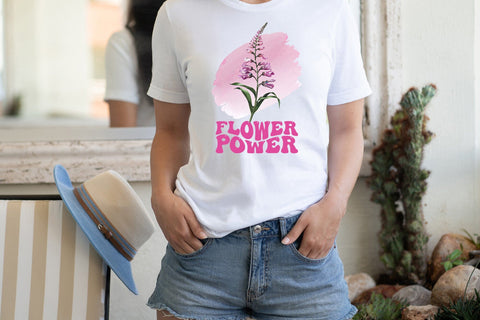 Flower Power PNG Sublimation Design Sublimation CraftLabSVG 