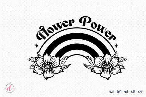 Flower Power SVG Cut File SVG CraftLabSVG 