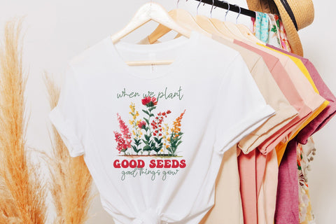 Flower Quote Sublimation Design PNG Sublimation CraftLabSVG 