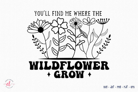 Flower Quote SVG Design SVG CraftLabSVG 