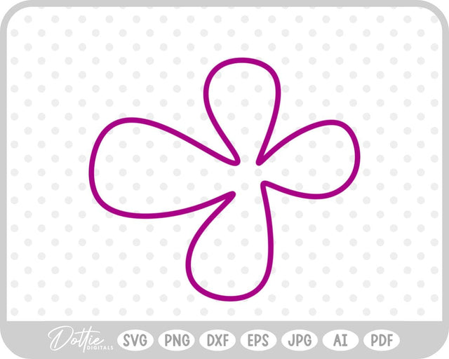 Flower SVG DottieDigitals 