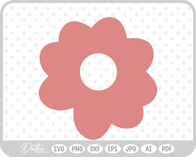 Flower SVG DottieDigitals 