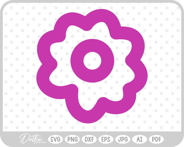 Flower SVG DottieDigitals 