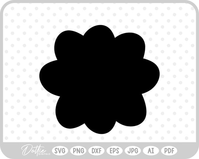 Flower SVG DottieDigitals 