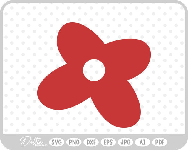 Flower SVG DottieDigitals 