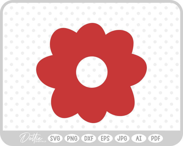 Flower SVG DottieDigitals 