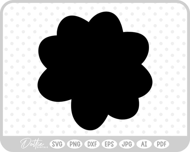 Flower SVG DottieDigitals 