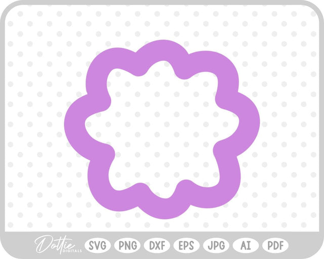 Flower SVG DottieDigitals 