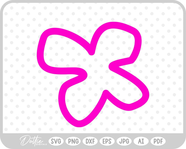 Flower SVG DottieDigitals 