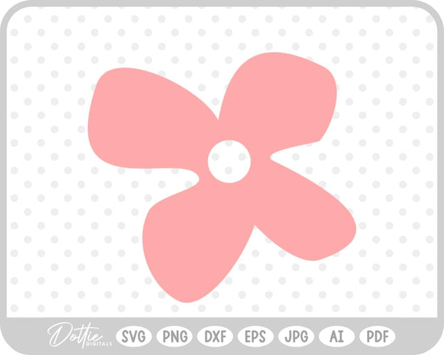 Flower SVG DottieDigitals 