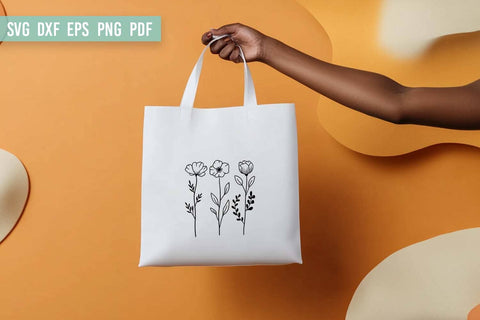 Flower SVG | Wildflower SVG File SVG Irina Ostapenko 