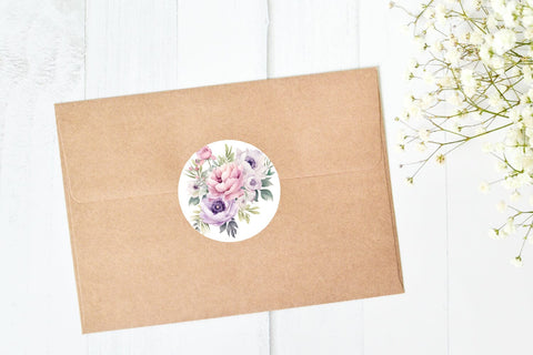 Flower Wedding Card PNG. Watercolor Spring Floral PNG Sublimation Olga Terlyanskaya 