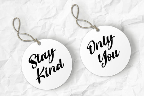 Flower Xmas Font Afandi Studio 