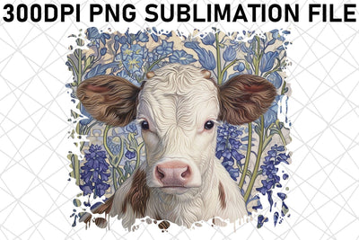 Flowered Barnyard Friends PNG Design Sublimation afrosvg 