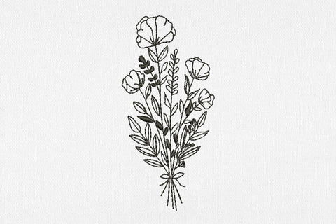 Flowers for Machine Embroidery Embroidery/Applique DESIGNS SvgOcean 