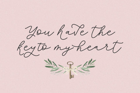 Flowerwood Script Font Beck McCormick 