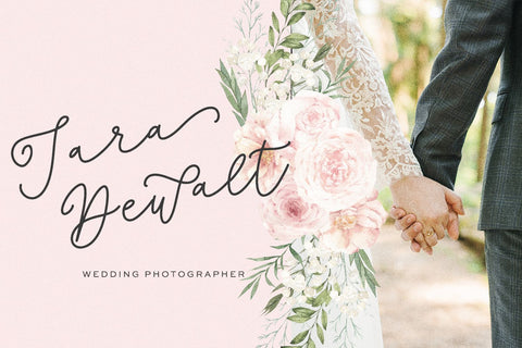 Flowerwood Script Font Beck McCormick 