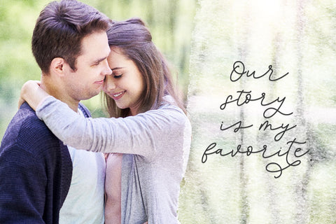 Flowerwood Script Font Beck McCormick 
