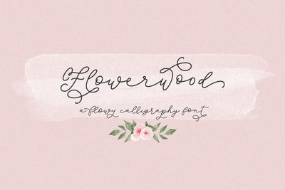 Flowerwood Script SVG Beck McCormick 