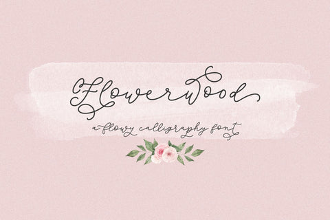 Flowerwood Script SVG Beck McCormick 