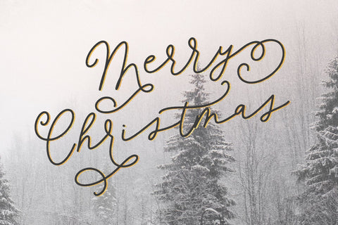 Flowerwood Script SVG Beck McCormick 