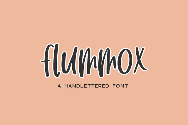 Flummox Sans Font Beck McCormick 