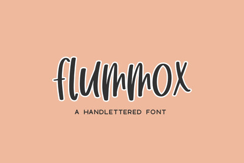 Flummox Sans Font Beck McCormick 