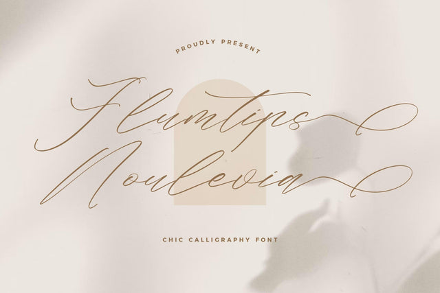 Flumtips Noulevia - Chic Calligraphy Font Font Storytype Studio 