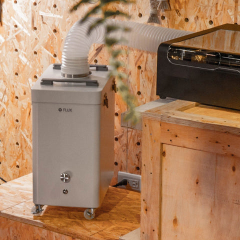 FLUX Air Beam 4 Layer Universal Fume Extractor Physical Swing Design 