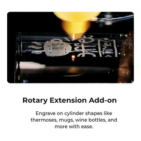 FLUX Beamo 30W C02 Laser Cutter & Engraver with Beam Air Filter Physical Swing Design 