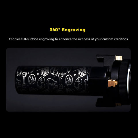 FLUX Beamo 4-in-1 Rotary Attachment Physical Swing Design 