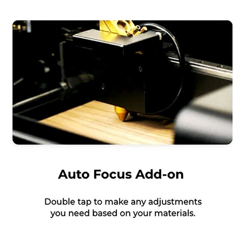 FLUX Beamo Laser Autofocus Module Attachment Physical Swing Design 