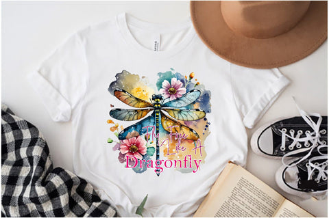Fly Free Like A Dragonfly Sublimation Sublimation Jagonath Roy 