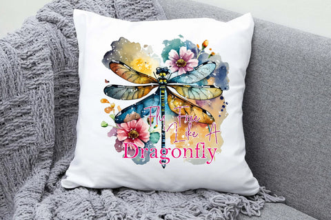 Fly Free Like A Dragonfly Sublimation Sublimation Jagonath Roy 