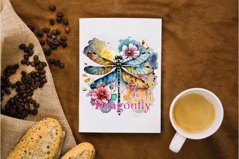 Fly Free Like A Dragonfly Sublimation Sublimation Jagonath Roy 