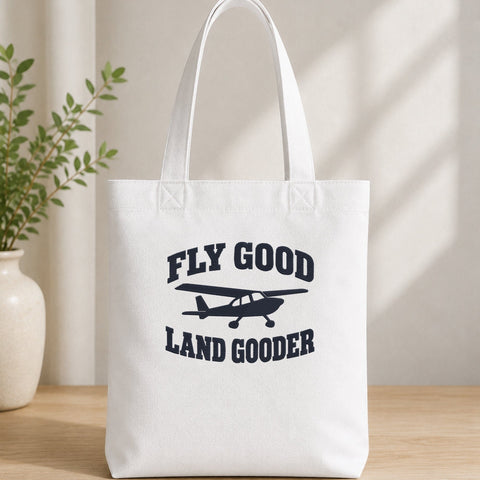 Fly Good Land Gooder Embroidery Design – Funny Pilot Airplane Aviation Machine Embroidery File Embroidery/Applique DESIGNS PatternFeed8 