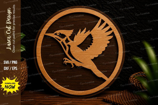 Flying Bird Silhouette Laser Cut Svg Design SVG Regulrcrative 