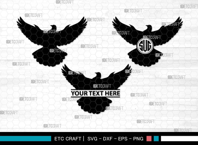 Flying Dove Monogram, Flying Dove Silhouette, Flying Dove SVG, Dove Svg, Pigeon Svg, Peace Sign Svg, Bird Svg, SB00562 SVG ETC Craft 