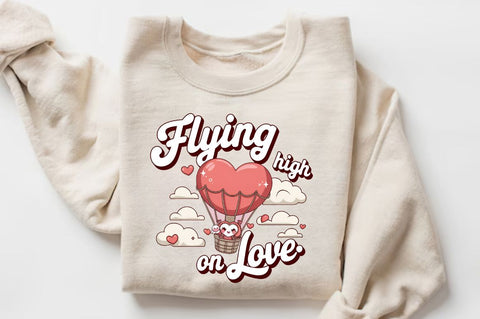 Flying high on love Sublimation Design Sublimation Regulrcrative 