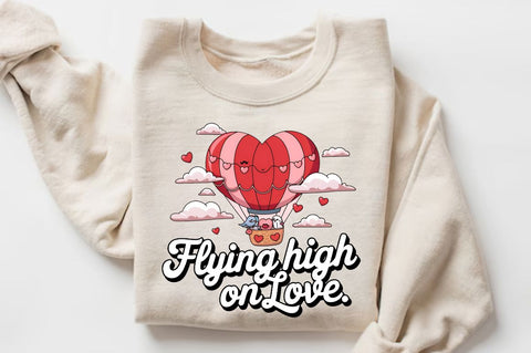 Flying high on love Sublimation Design Sublimation Regulrcrative 