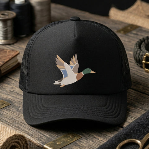 Flying Mallard Duck Embroidery Design – Wild Duck Waterfowl Hunting Machine Embroidery File Embroidery/Applique DESIGNS PatternFeed8 