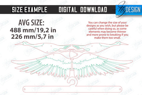 Flying Mobile Laser Cut Bundle | Baby Mobile | Birds Design | Baby Room Décor | New Born | CNC Files SVG Fly Design 