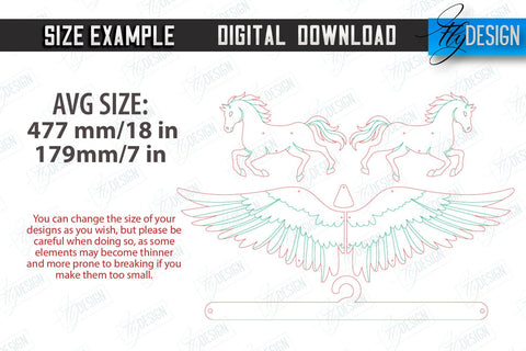 Flying Mobile Laser Cut Bundle | Baby Mobile | Birds Design | Baby Room Décor | New Born | CNC Files SVG Fly Design 