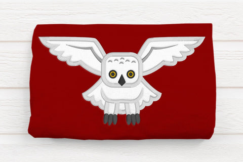 Flying Owl Applique Embroidery Embroidery/Applique DESIGNS Designed by Geeks 
